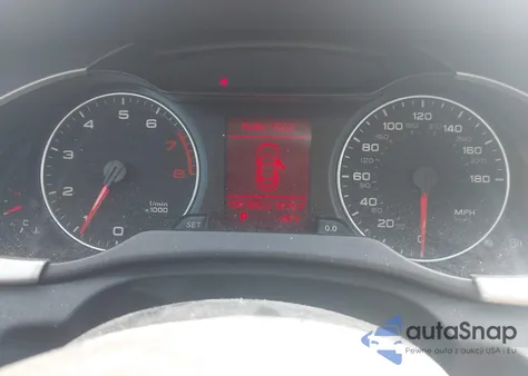 2010 Audi A4 2.0T Premium from USA, damaged, VIN WAUAFAFL0AN023841